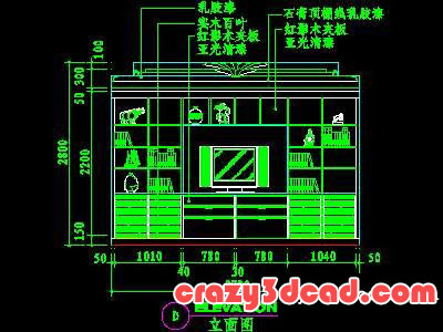 Bedroom design CAD drawings and details 51